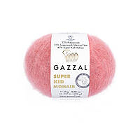 Gazzal SUPER KID MOHAIR (Супер Кид Мохер) № 64430 розовый (Пряжа мохер, нитки для вязания)