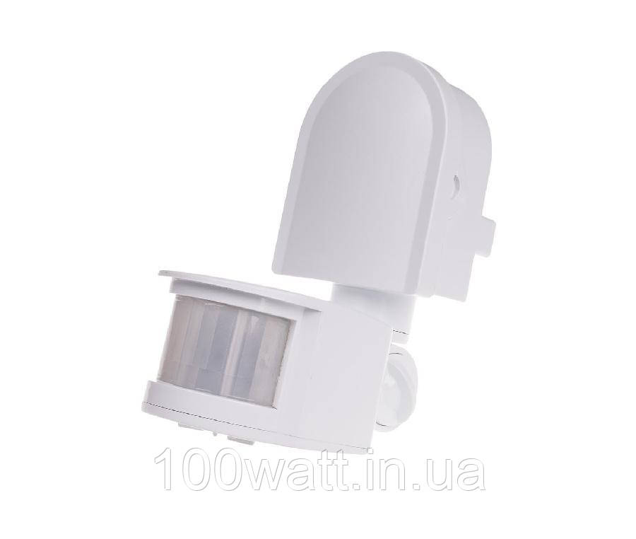 Датчик руху настінний ЕВРОСВЕТ SW-01 180° Білий