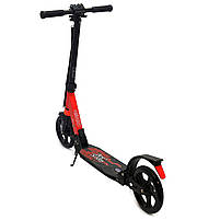 Двоколісний Самокат Best Scooter Чорно-червоний (00055), фото 4
