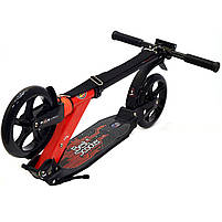 Двоколісний Самокат Best Scooter Чорно-червоний (00055), фото 5