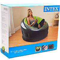 Надувне крісло Intex Салатовий (68582), фото 4