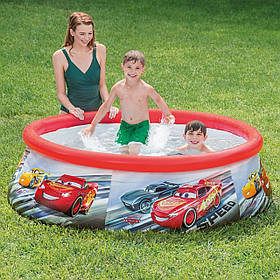 Надувний басейн Intex 28103 Тачки Cars Easy Set Pool (183x51 см)