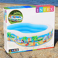 Надувний басейн Intex Райська лагуна (56490), фото 3