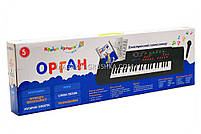 Дитяче піаніно-синтезатор з мікрофоном «Орган», фото 5