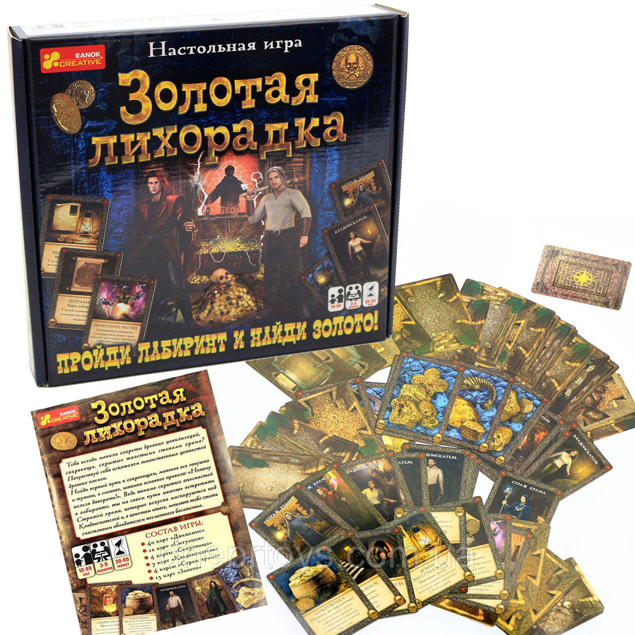 Настільна гра Ranok Creative «Золота лихоманка» 12120113Р, фото 1