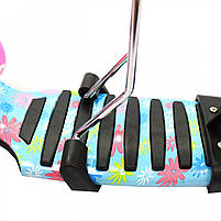 Самокат-беговел Дитячий транспорт з батьківською ручкою 5в1, який світиться (11210), фото 4