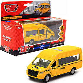 Машинка ігрова «TechnoPark» таксі метал 12х4х6 см (SB-18-19-T-WB)