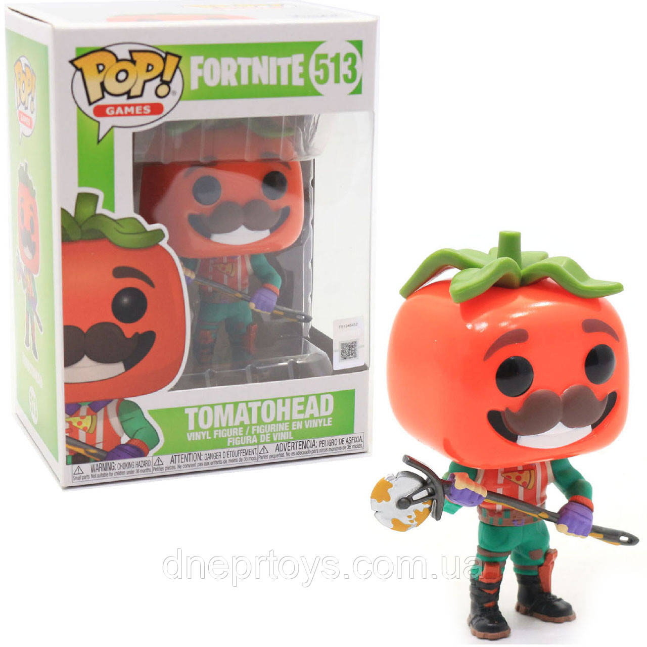 Ігрова фігурка Funko Pop Синьйор Помідор серії Fortnite, 10 см (39051), фото 1