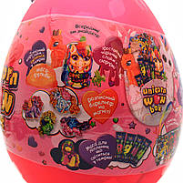 Ігровий набір «Unicorn WOW Box» Яйце єдинорога 25х35 см, рожеве, українська мова (UWB-01-01U), фото 4