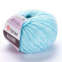 YarnArt ALLEGRO (Ярнарт Алегро) №705 м'ятний (Пряжа напіввовна, нитки для в'язання)