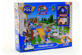 Паркування-гараж іграшковий «Robocar Poli» - (2 машинки) XZ-322