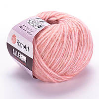 YarnArt ALLEGRO (Ярнарт Алегро) №717 персик (Пряжа напіввовна, нитки для в'язання)