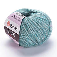 YarnArt ALLEGRO (Ярнарт Алегро) №718 ментол (Пряжа напіввовна, нитки для в'язання)