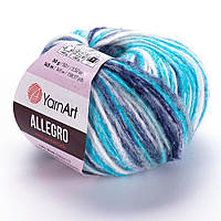 YarnArt ALLEGRO (Ярнарт Алегро) №744 (Пряжа напіввовна, нитки для в'язання)