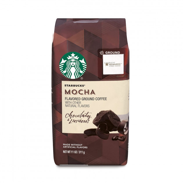 Кава мелений Starbucks Mocha Ground Coffee "Шоколад" 311 грам, США Старбакс