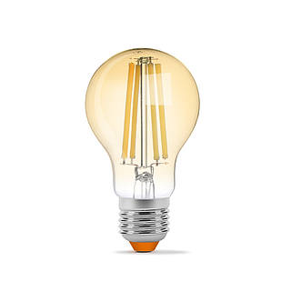 LED лампа VIDEX Filament A60FA 10W E27 2200K бронза