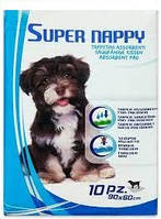 Пеленки для собак CaniAMici Super Nappy 90х60 ( уп 10 шт)