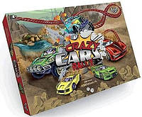 Настольная логическая игра для детей Danko Toys Crazy Cars Rally развлекательная карточная игра для мальчиков