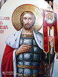 Ікона Святого Олександра Невського храмова 120*80 см, фото 5