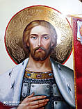 Ікона Святого Олександра Невського храмова 120*80 см, фото 6