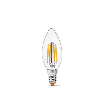 LED лампа VIDEX Filament C37F 6W E14 3000K