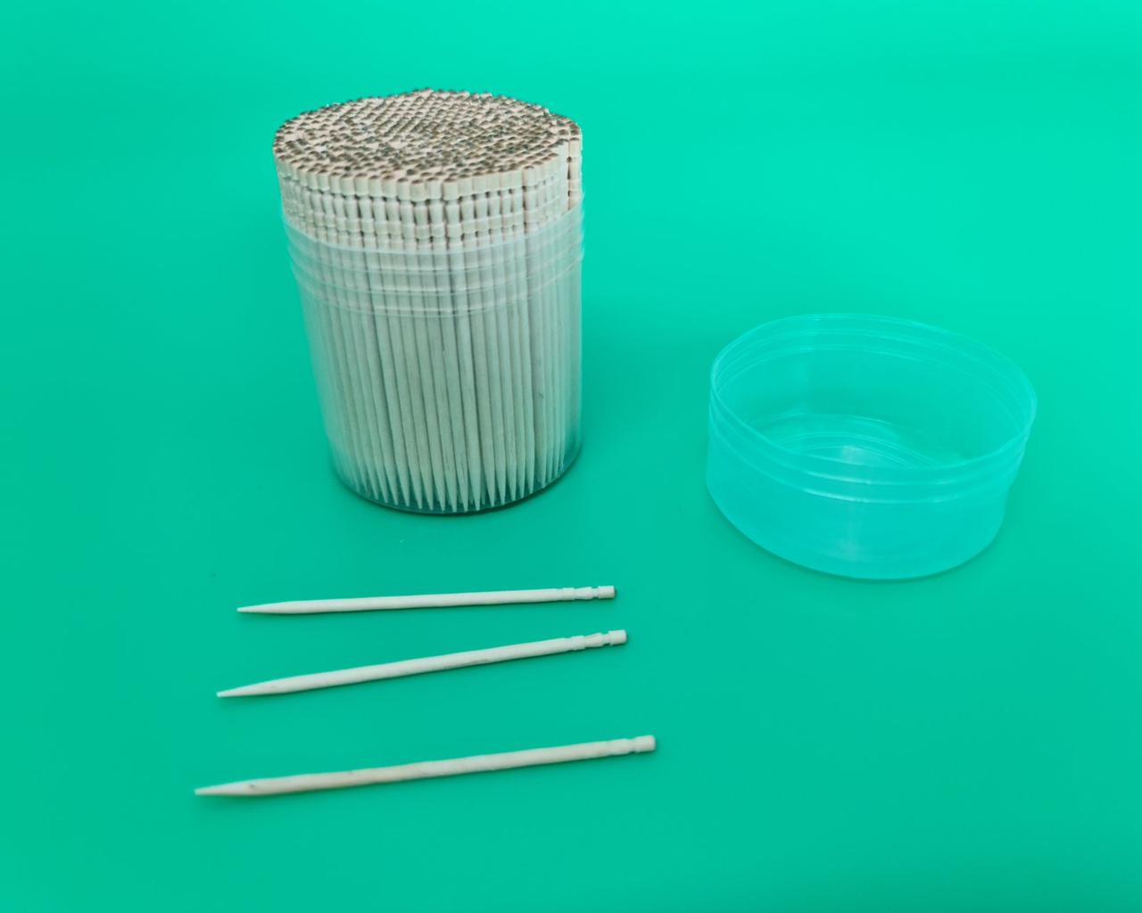 Зубочистка дерев'яна (500 шт.) у м'якому пакованні (а20) (1 пачка), фото 1