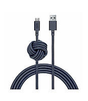 Кабель синхронизации Native Union Night Cable USB-A to USB-C 3m, Marine (NCABLE-KV-AC-MAR)