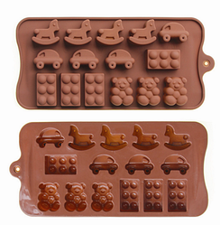 Форма силіконова для шоколаду Дитяча