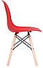 Стілець пластиковий Жаклін Червоний ПЛ (Jacqueline) TM Richman, фото 3