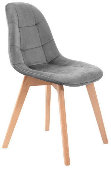 Стілець м'який Спліт СХ Сірий Chair Split TM Richman