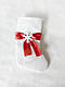 Новорічний чобіток для столових приладів червоний 01, фото 4