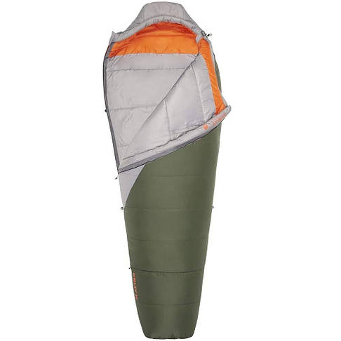 Cпальний мішок Kelty Cosmic Synthetic 40 Regular Зелений з сірим, фото 4