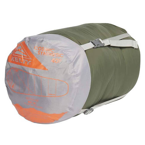 Cпальний мішок Kelty Cosmic Synthetic 40 Regular Зелений з сірим, фото 5