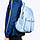 Рюкзак джинсовий блакитний арт.00391, фото 5