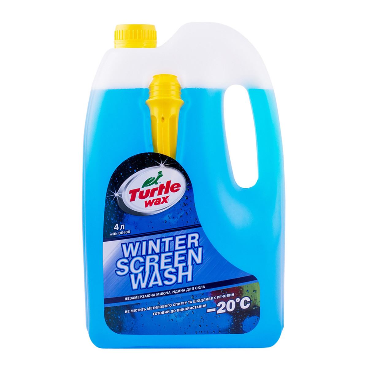 Омыватель авто стекла зимний Turtle Wax Winter Screen Wash - 20ºC 4 л (W-4047)