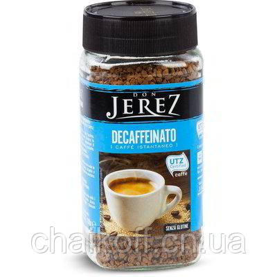 Кава розчинна без кофеїну Don Jerez Decaffeinato 100 г (Італія)