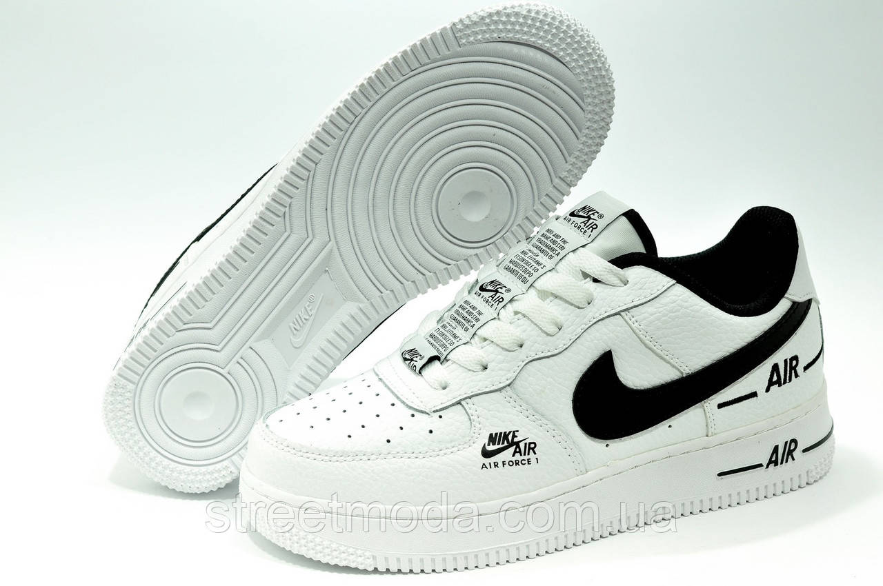 Кроссовки унисекс в стиле Найк Air Force 1 Low, White/Black