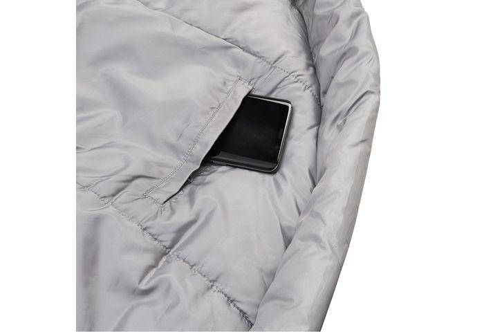 Cпальний мішок Kelty Mistral 40 Regular Сірий з зеленим, фото 5