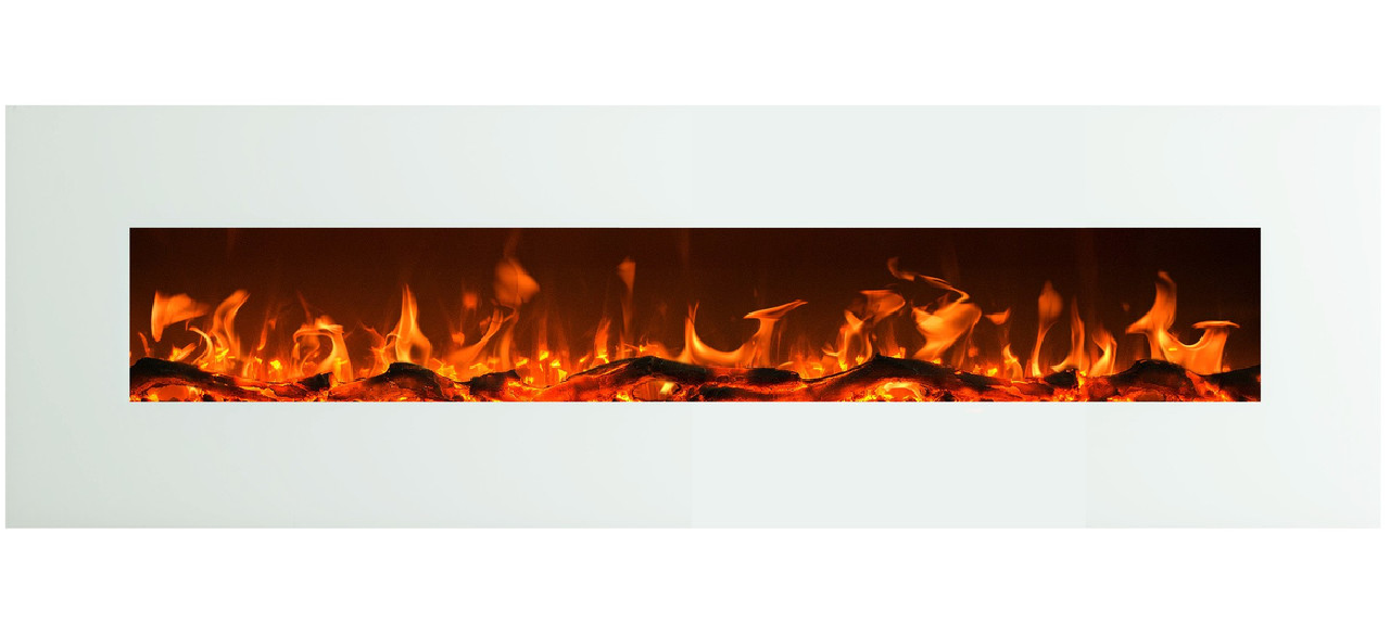 Електрокамін Aflamo Albion 72" LED White