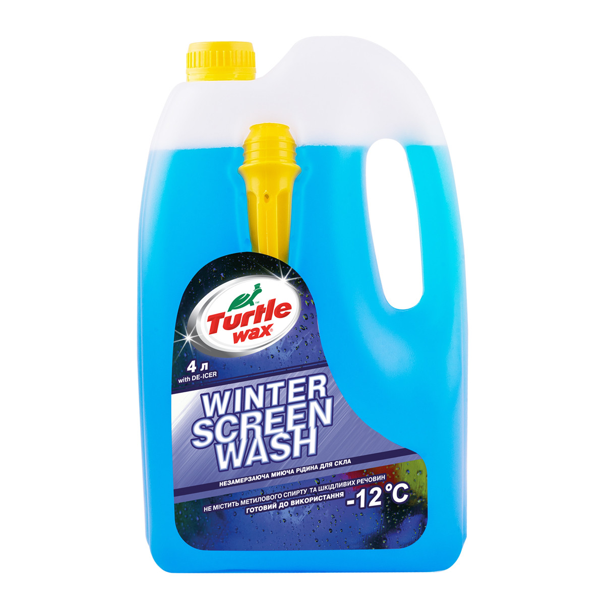 Омивач авто скла зимовий Turtle Wax Winter Screen Wash — 12oC 4 л (W-4050)