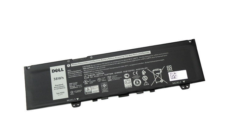 Оригінальна батарея Dell Inspiron 13 7370, 7373 - F62G0 (11.4 V 38Wh 3166mAh) - Акумулятор, АКБ для ноутбука