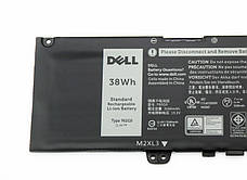 Оригінальна батарея Dell Inspiron 13 7370, 7373 - F62G0 (11.4 V 38Wh 3166mAh) - Акумулятор, АКБ для ноутбука, фото 3