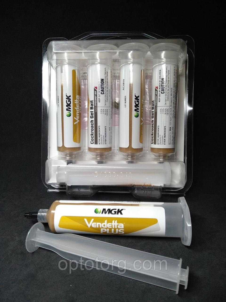Гель проти тарганів MGK Vendetta Plus Cockroach Gel Bait 30 г гель Сингента