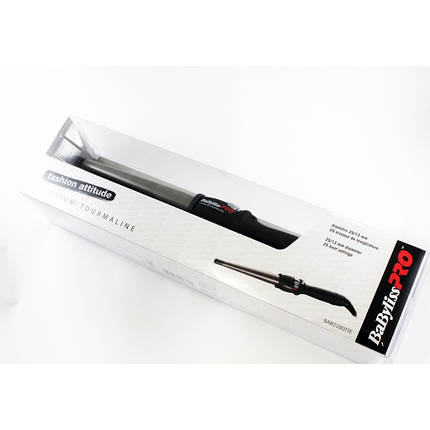 Плойка конусна BaByliss PRO Titanium-Tourmaline Conical BAB2280TTE діаметр 25-13 мм, фото 2