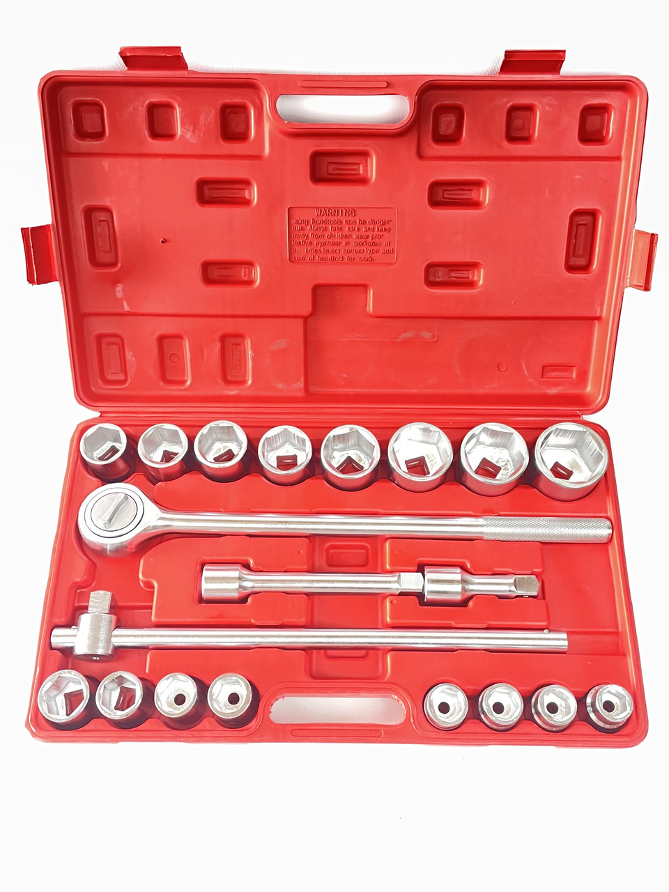 Набір головок та комплектуючих LEX 21 шт 6 гр 3/4" (19 - 50 мм), фото 1