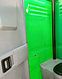 Туалетна кабіна біотуалет Люкс (зелена), фото 8