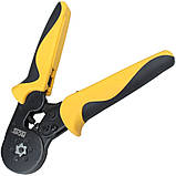 Кліщі ProFix HS-866 для опресовування трубчастих наконечників 0,25-6мм (шестігранік), фото 4