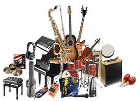Музичні інструменти та обладнання