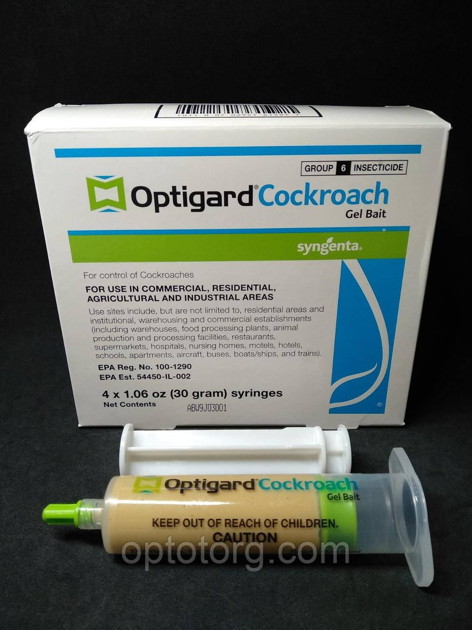 Гель від тарганів Optigard Cockroach Gel Bait 30 г гель Сингента