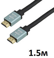 Кабель HDMI-HDMI 1.5 метра, v.2.0 / 4K